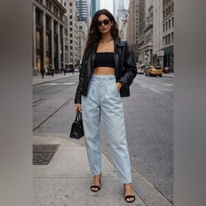 VTG 80’s State of the Art Light Blue High-Waisted Jeans Size 9